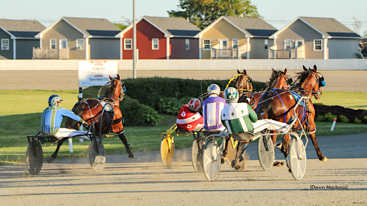 Racing action at Summerside
