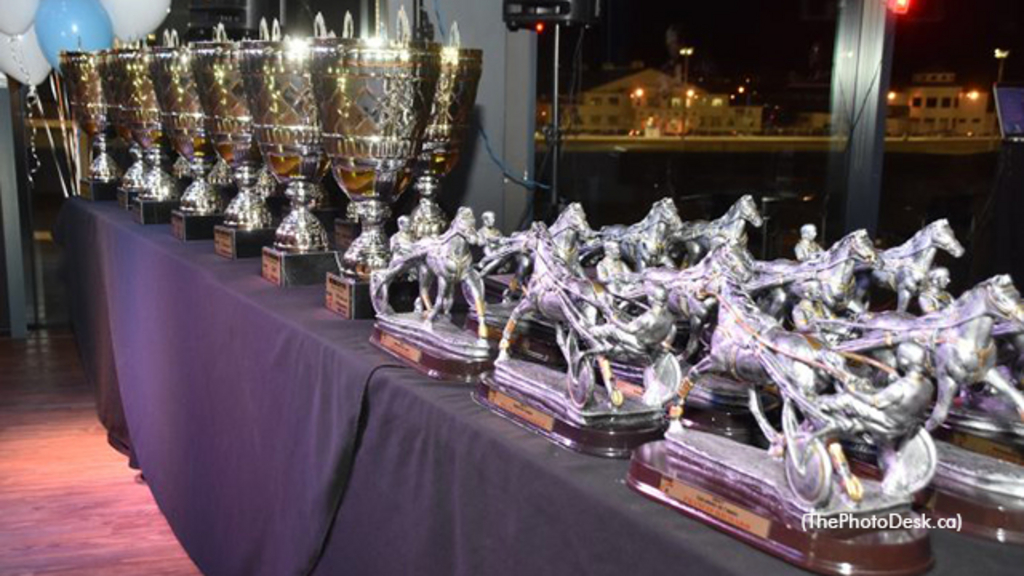 Gala des Champions trophy table