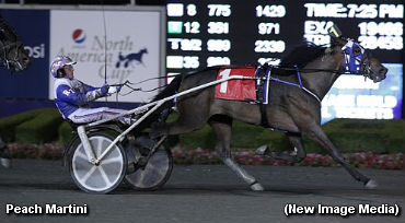 Peach Martini Romps In Gold Final