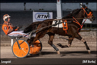 Lougazi Charges, Wins Buffalo Trot