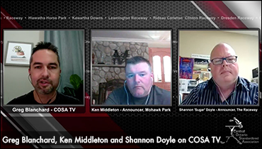 COSA TV: 'Race Callers Roundtable' COSA TV: 'Race Callers Roundtable'