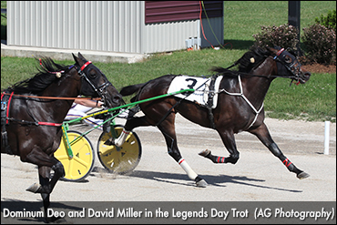 Miller Wins Legends Day Trot