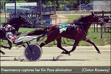 Kin Pace Eliminations Completed