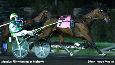Massive Flirt Trots Track Record In Gold