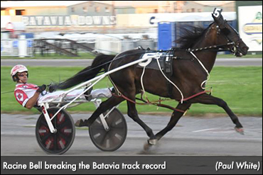 Racine Bell Breaks Batavia Record