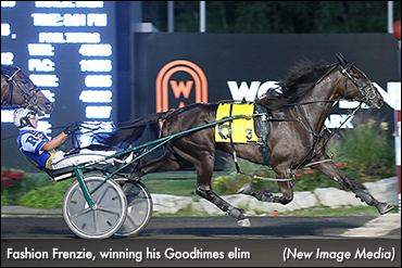 Fashion Frenzie, Locatelli Clinch Goodtimes Elims