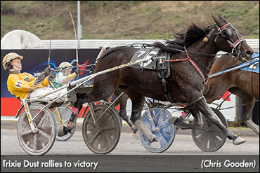 Trixie Dust Leads Hall Seven-Bagger