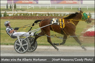 Mateo Sweeps Alberta Marksman