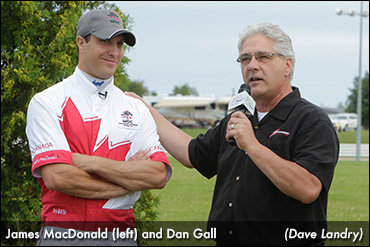 MacDonald Receives Canadian Colours