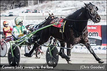 Camera Lady Sweeps Clear Late