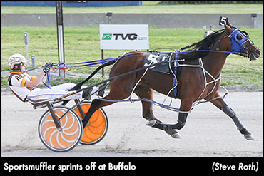 Sportsmuffler Pounces; Five For Monti