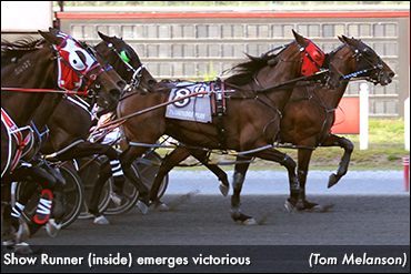 Show Runner Notches Three-Move Win