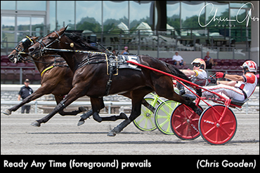 Ready Any Time Wins; Six For Palone