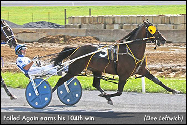 Foiled Again Wins In Virginia