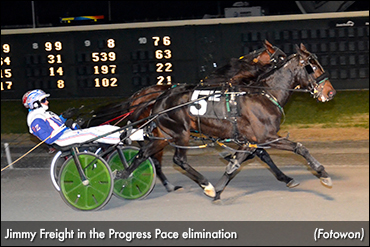 Jimmy Freight Takes Progress Elim