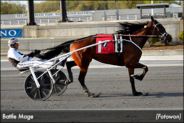 Upsets Galore In Harrington Trots