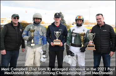 Campbell Captures Driving Championship