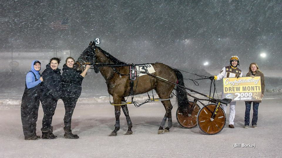 Monti Nabs 2,000th Lifetime Victory