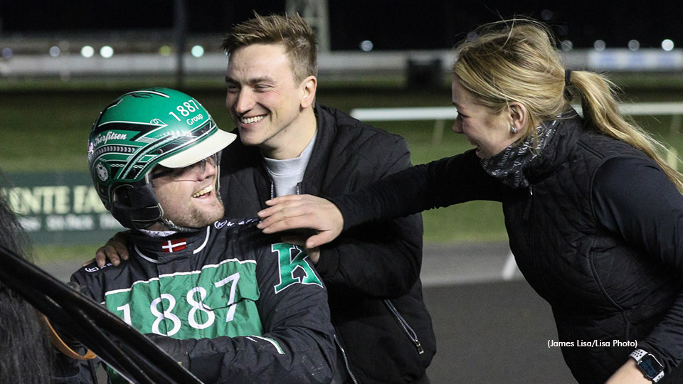 Korfitsen Wins Meadowlands Debut
