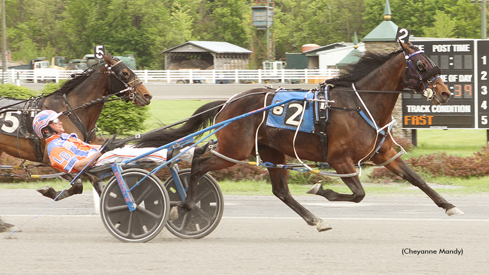 Luck B Mine Upsets Saratoga Distaffers