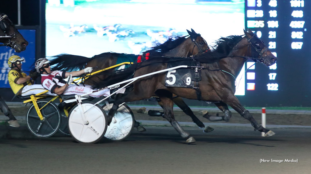 Patriarch Hanover Upsets; Grand Slam For Moreau