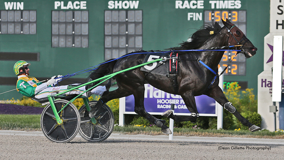Whata Swan Sets Hoosier Trot Record