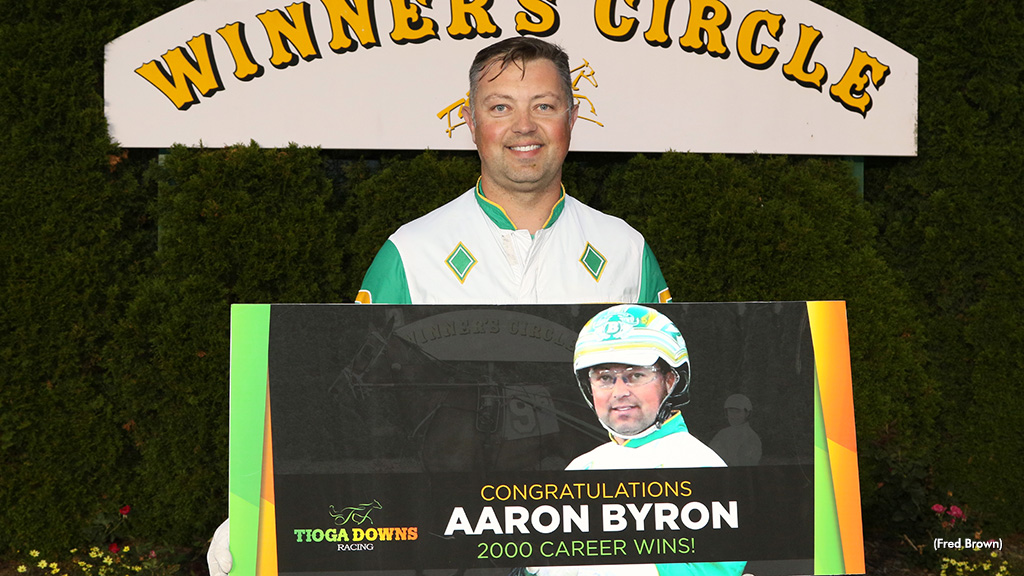 Aaron Byron Gets 2,000th Win
