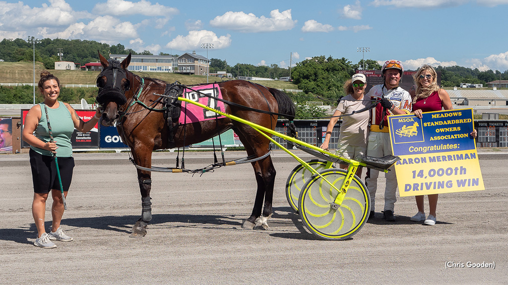 Merriman Wins No. 14,000 Merriman Wins No. 14,000