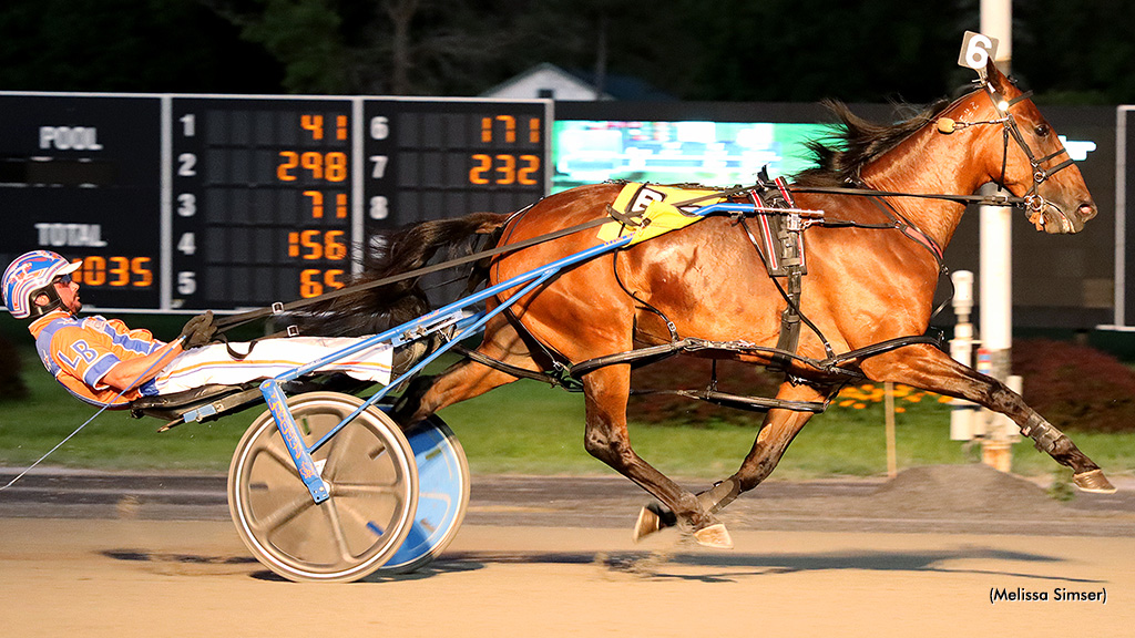Mach Le More A Scores In Saratoga Open