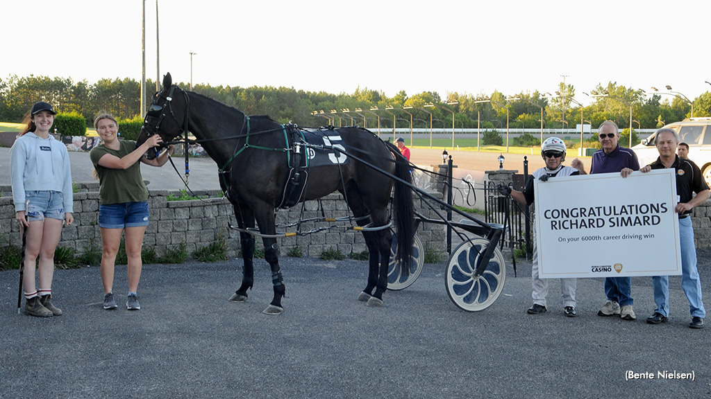 Simard Notches 6,000th Win