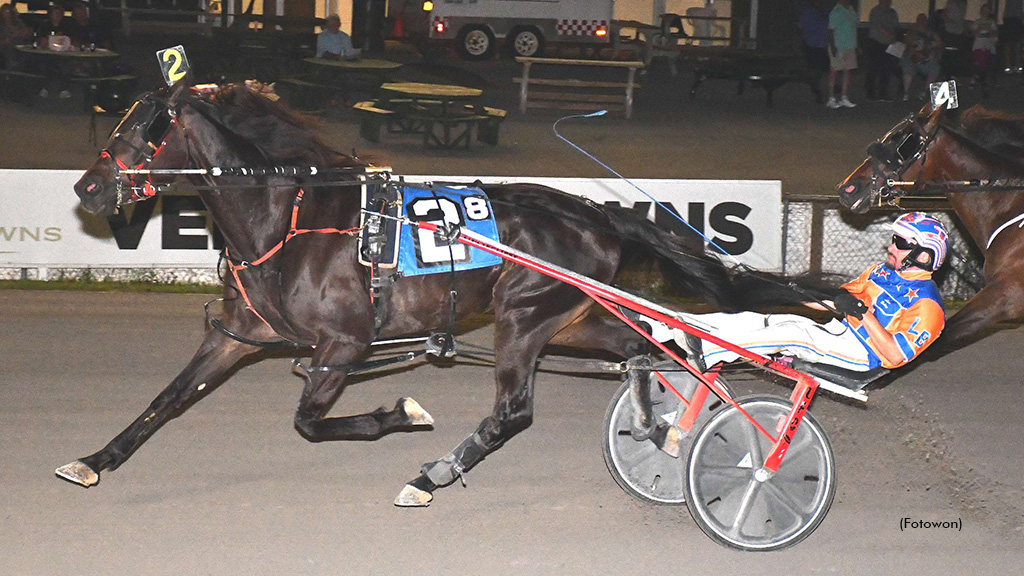 Discus Hanover Prevails In Open Trot