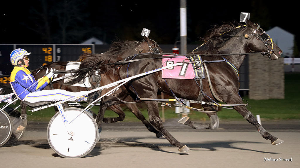 Moonshine Kisses Kicks Home Again At Saratoga