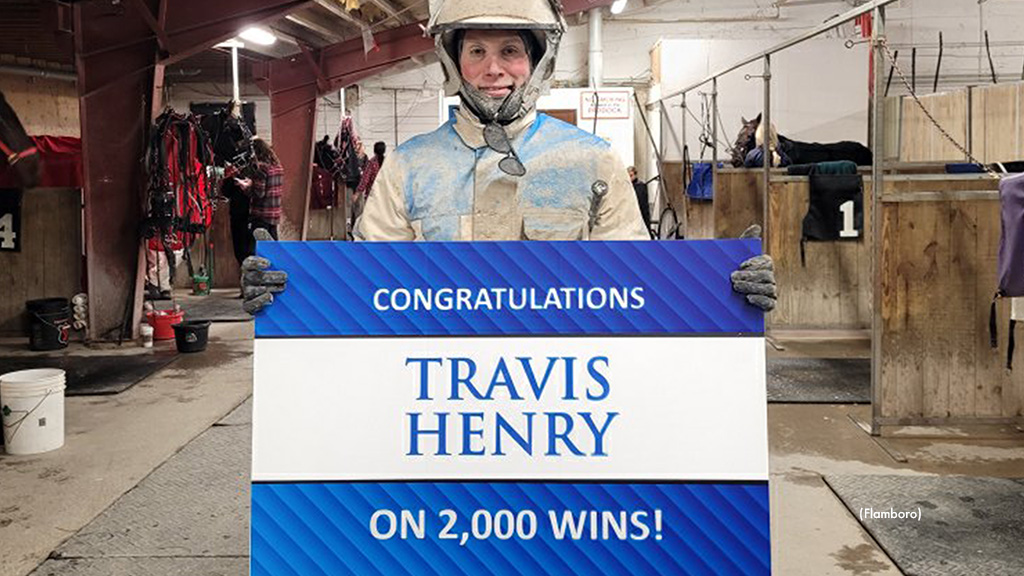 Travis Henry Notches 2,000th Driving Win