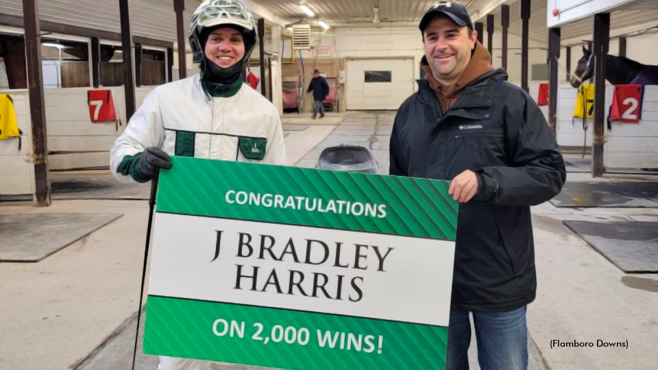 Harris Collects Win No. 2,000