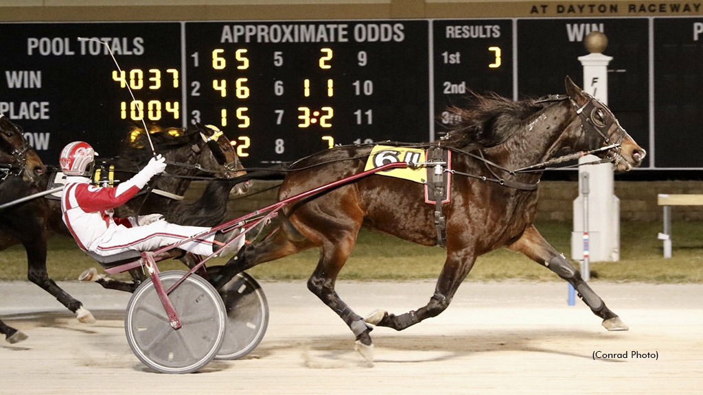 Magic Night Upsets Open Trotters At Dayton