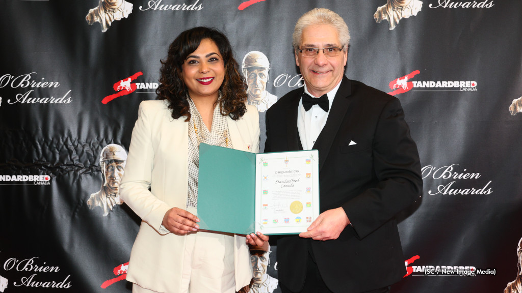 MP Khalid Makes Presentation To Standardbred Canada