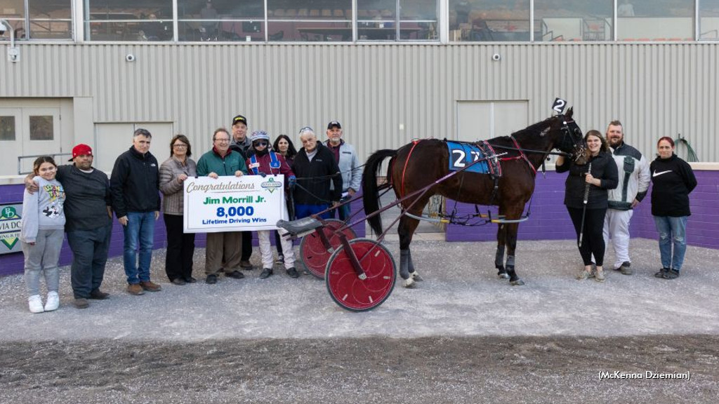 Morrill Joins 8,000-Win Club