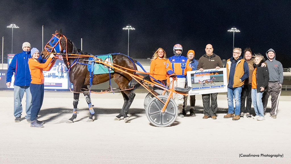 Kash Jr. Gets 1,000th Training Win