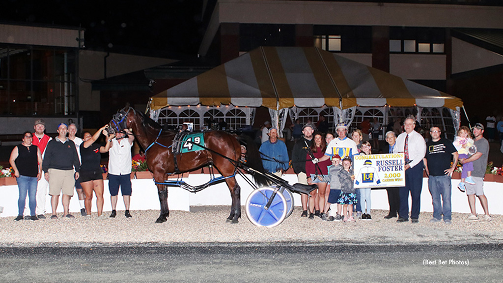 Foster Collects 2,000th Driving Win