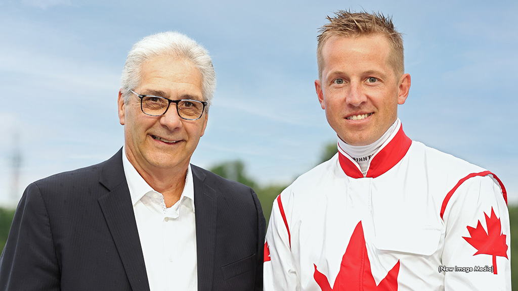 McNair Presented With Canadian Colours