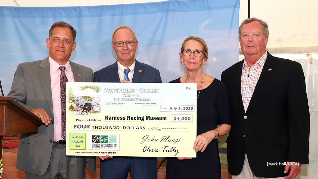 Harness Museum Receives $4,000 From Monti-Goshen USHWA