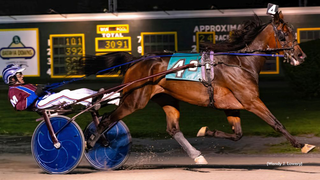 Morrill Clicks With Batavia Open Trotters