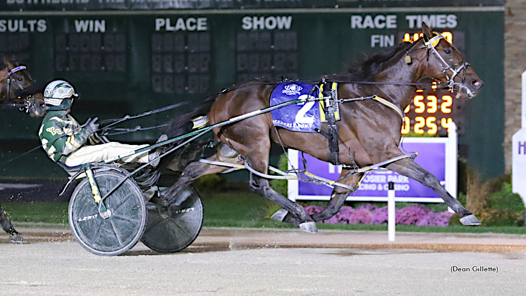 Bythemissal Best In Breeders Crown Open Pace Battle