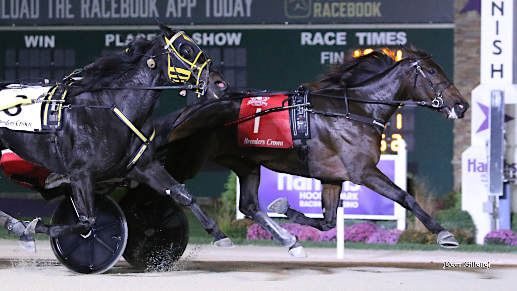 Track Record For Jiggy Jog S In Breeders Crown Repeat