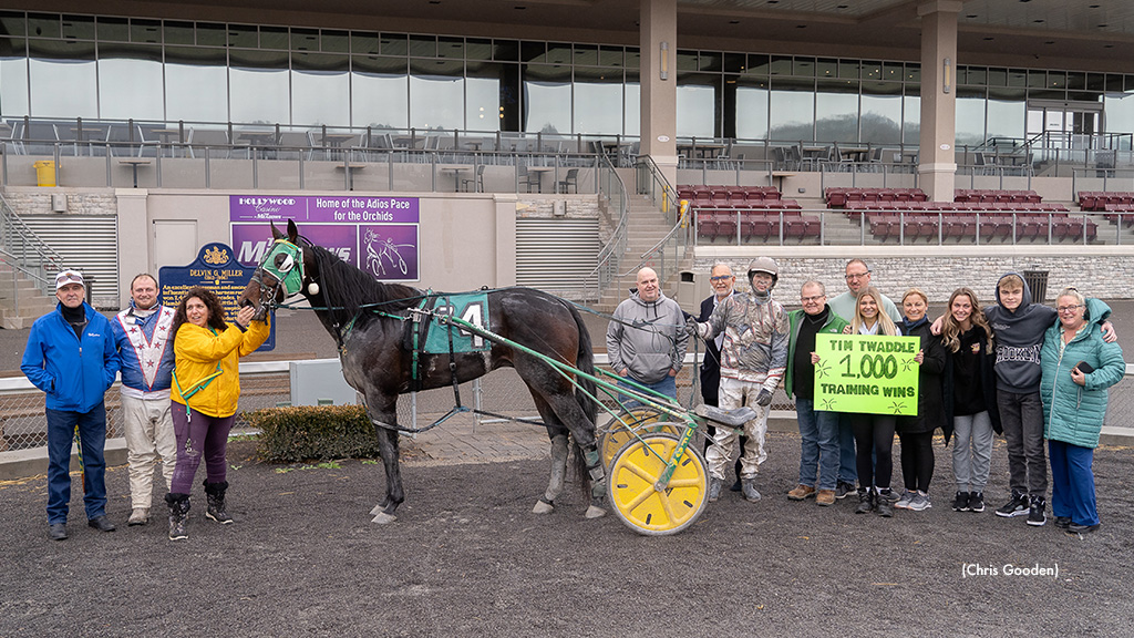 Twaddle Notches 1,000th Career Training Win Twaddle Notches 1,000th Career Training Win