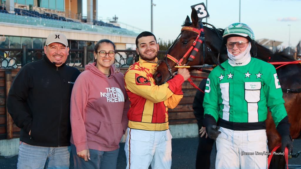 Quevedo Celebrates First Career Training Win