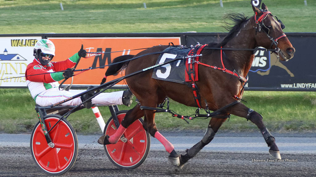 Stratton Reunited With 'Marty' For A Special Win