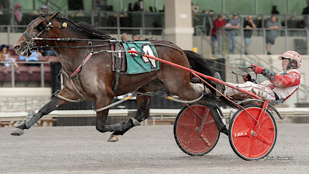 Rush In Sparkles In PASS Debut