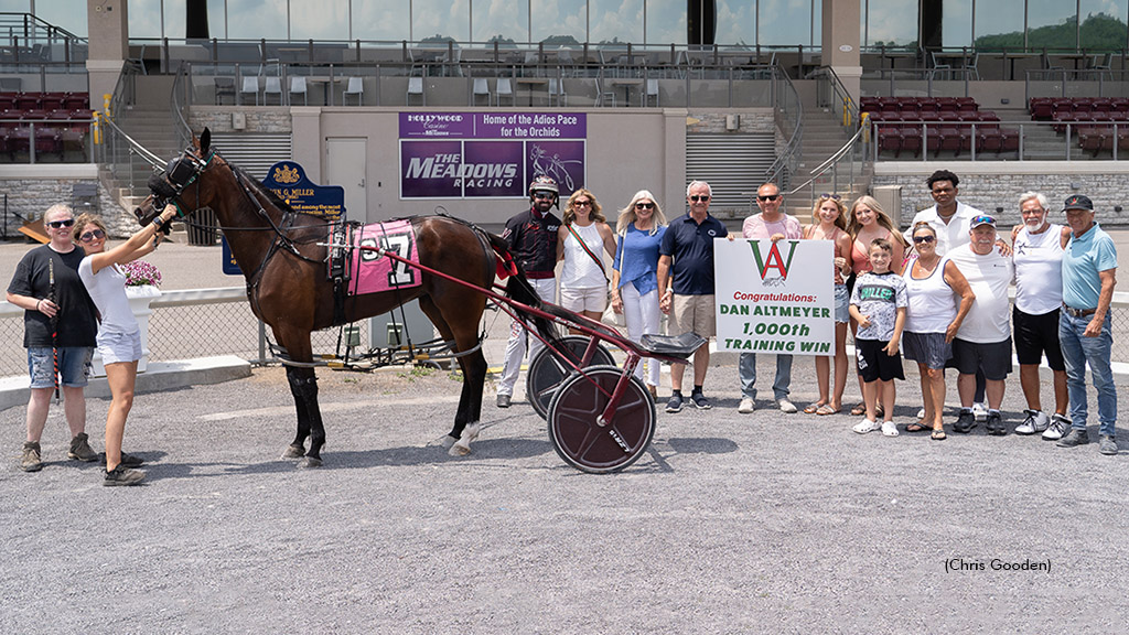 Altmeyer Earns 1,000th Career Training Win