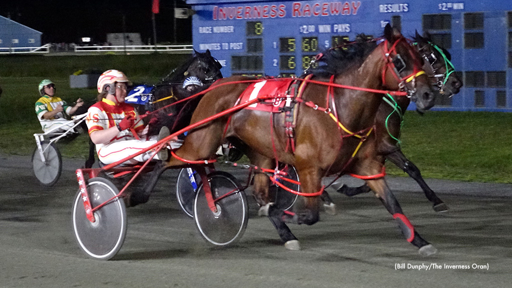 Eastcoast Invader Invades Inverness Winner's Circle